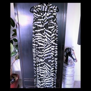 Animal print dress